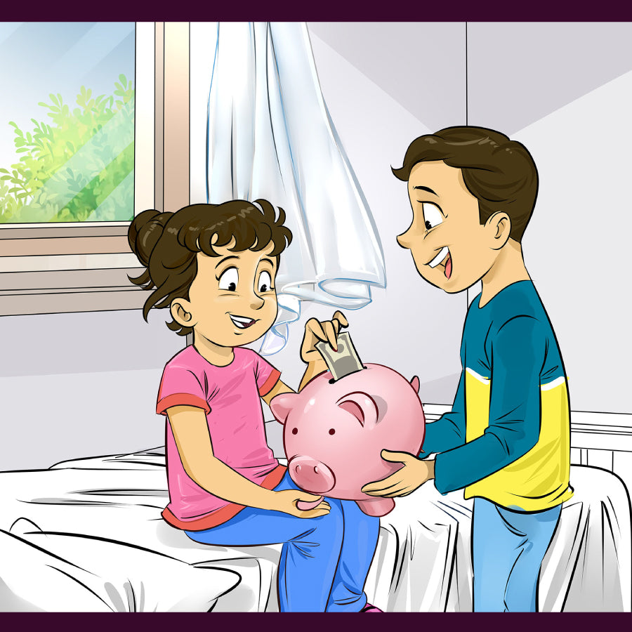 The Inspiring Stories of Devin & Rose: The Growing Piggybank