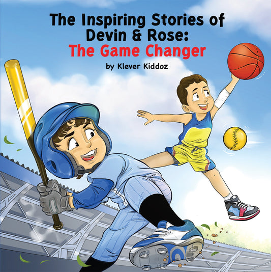 The Game Changer by Devin and Rose, children's book cover