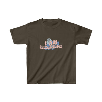 Klever Kiddoz "I Am Resilient" Kids Cotton T-Shirt