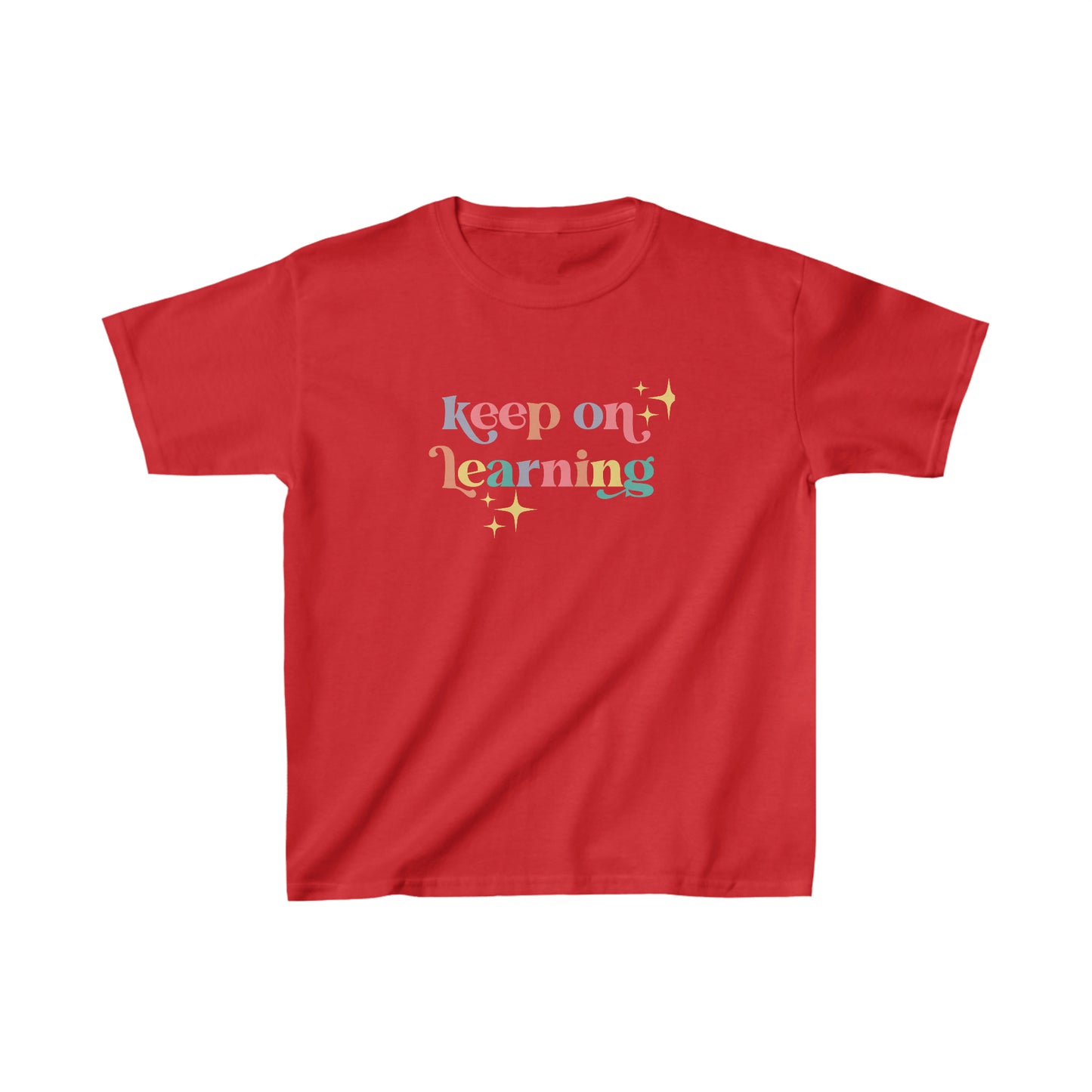 Klever Kiddoz "Keep On Learning" Kids Cotton T-Shirt