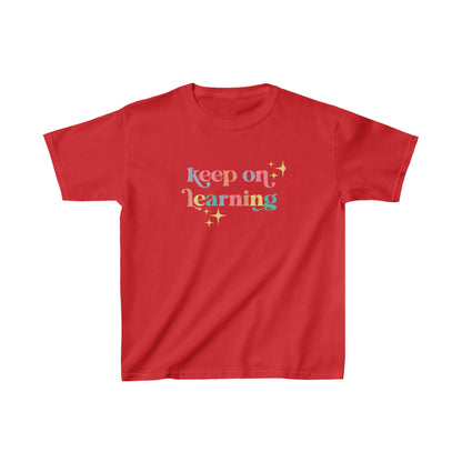 Klever Kiddoz "Keep On Learning" Kids Cotton T-Shirt