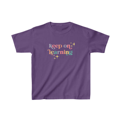 Klever Kiddoz "Keep On Learning" Kids Cotton T-Shirt