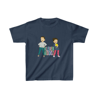Devin and Rose Klever Kiddoz Color Font Kids Cotton T-Shirt