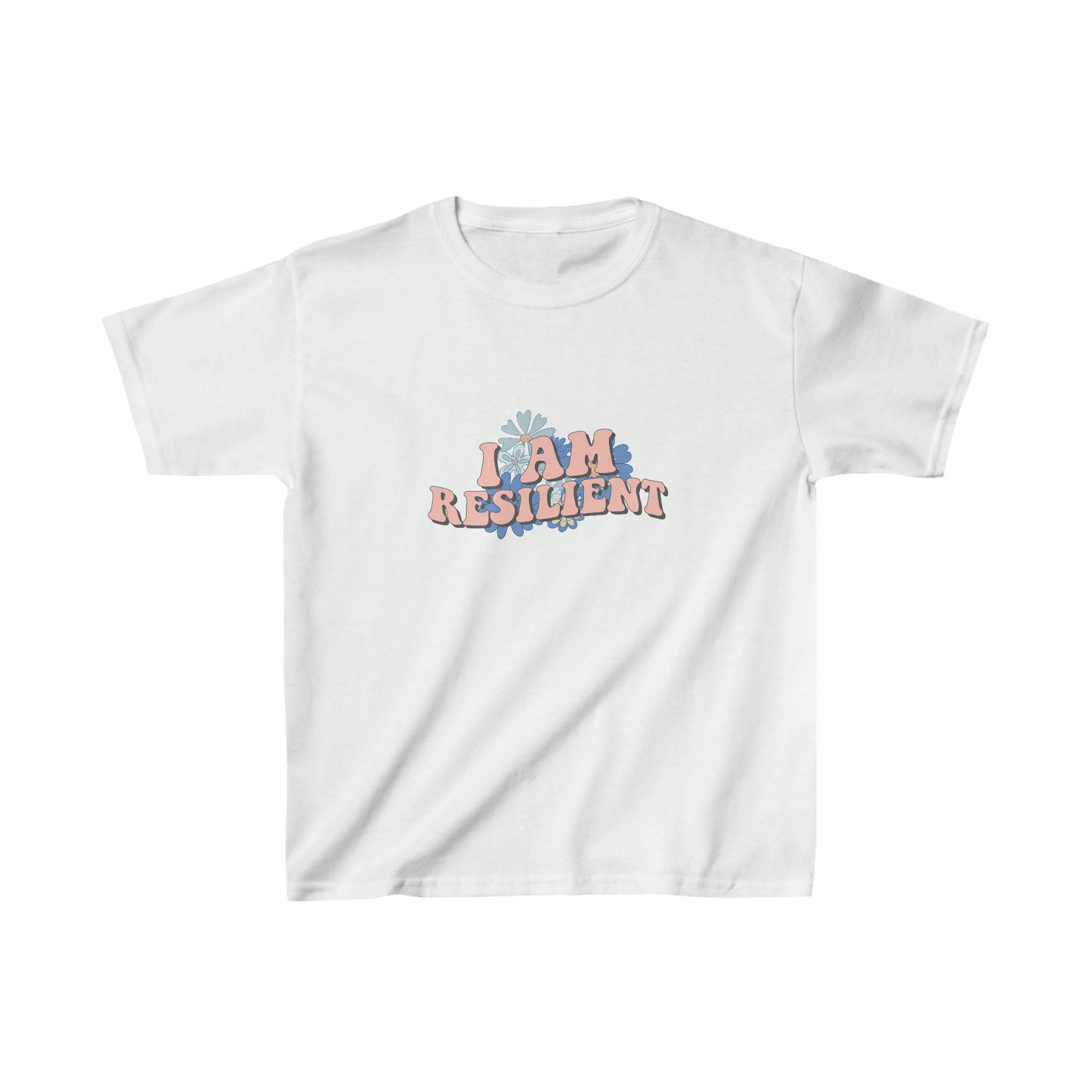 Klever Kiddoz "I Am Resilient" Kids Cotton T-Shirt