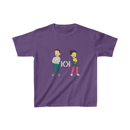 Devin and Rose Klever Kiddoz Logo Kids Cotton T-Shirt