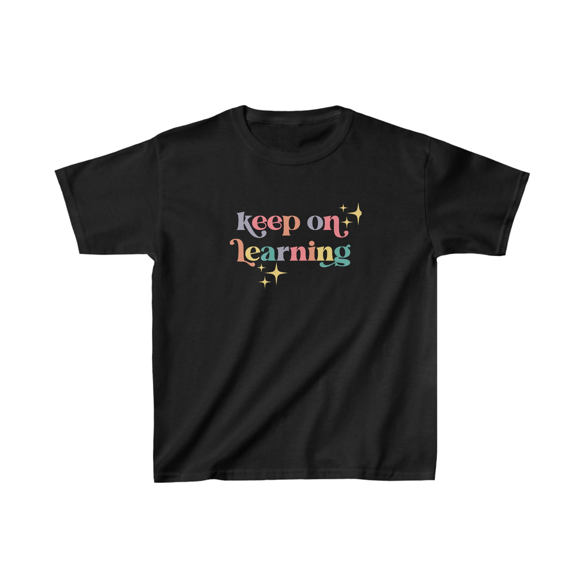 Klever Kiddoz "Keep On Learning" Kids Cotton T-Shirt