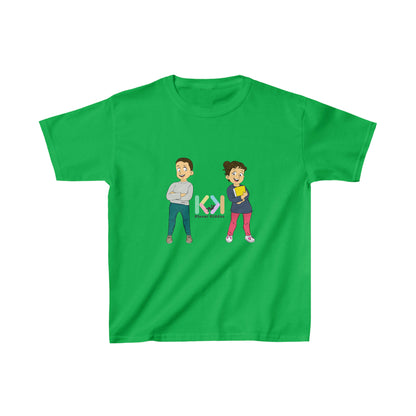 Devin and Rose Klever Kiddoz Logo Kids Cotton T-Shirt