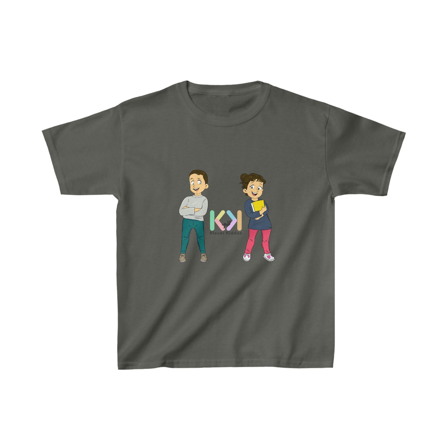 Devin and Rose Klever Kiddoz Logo Kids Cotton T-Shirt