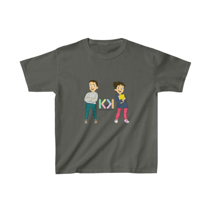 Devin and Rose Klever Kiddoz Logo Kids Cotton T-Shirt