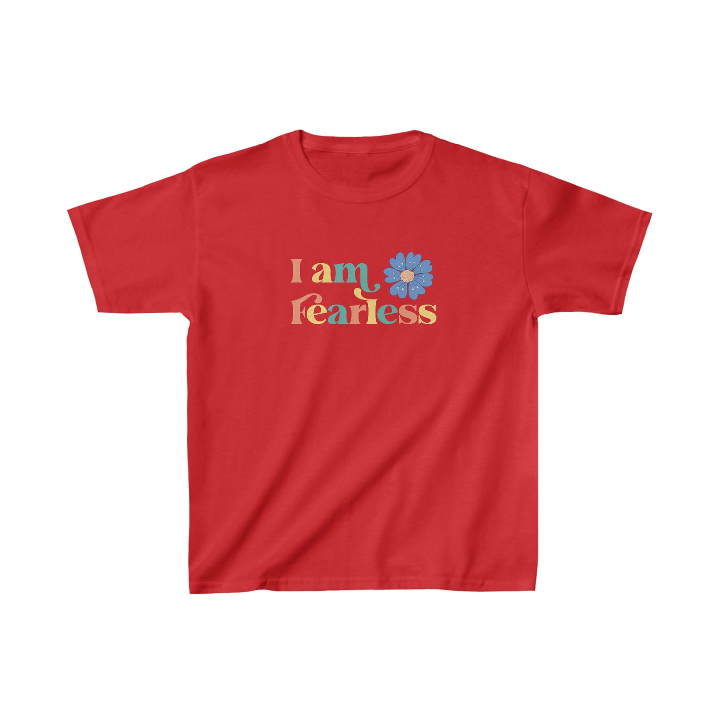 Klever Kiddoz "I Am Fearless" Kids Cotton T-Shirt
