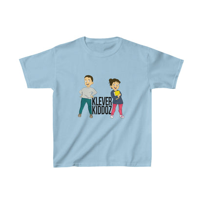 Devin and Rose Klever Kiddoz Black Font Kids Cotton T-Shirt