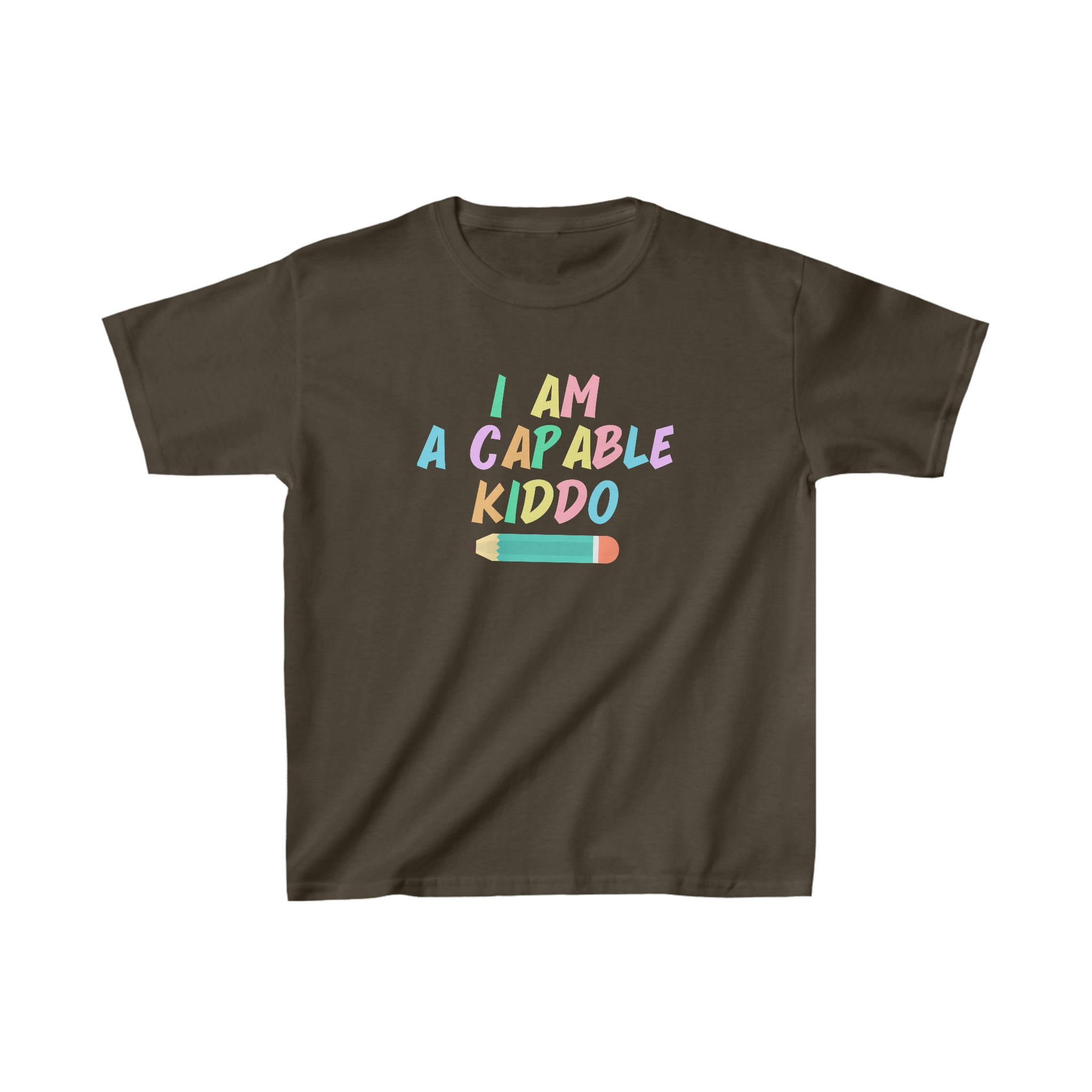Klever Kiddoz "I Am a Capable Kiddo" Kids Cotton T-Shirt