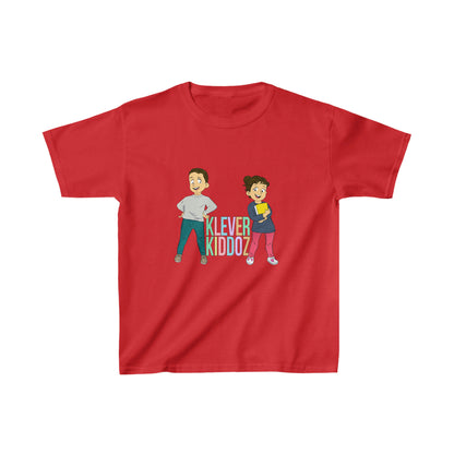 Devin and Rose Klever Kiddoz Color Font Kids Cotton T-Shirt