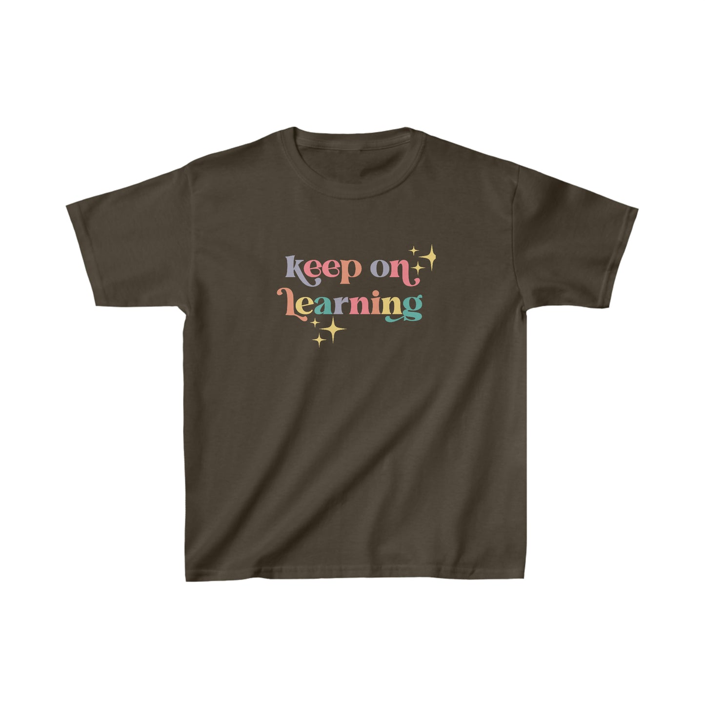 Klever Kiddoz "Keep On Learning" Kids Cotton T-Shirt