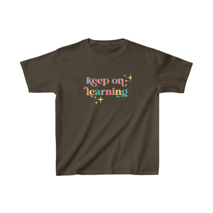 Klever Kiddoz "Keep On Learning" Kids Cotton T-Shirt