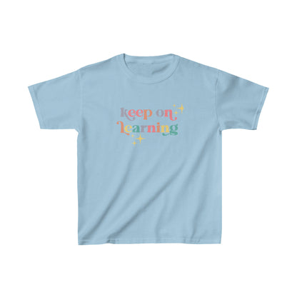 Klever Kiddoz "Keep On Learning" Kids Cotton T-Shirt