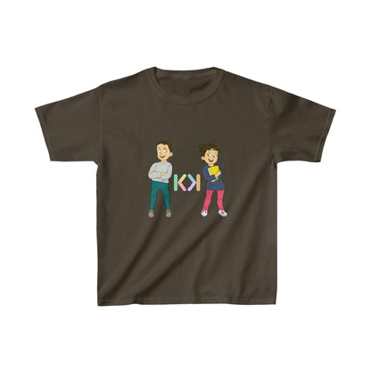 Devin and Rose Klever Kiddoz Logo Kids Cotton T-Shirt