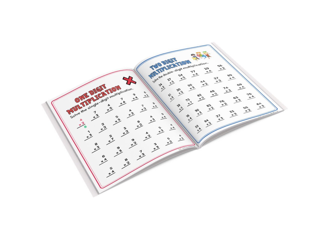 The Inspiring Stories of Devin & Rose: Amaze-Math Workbook