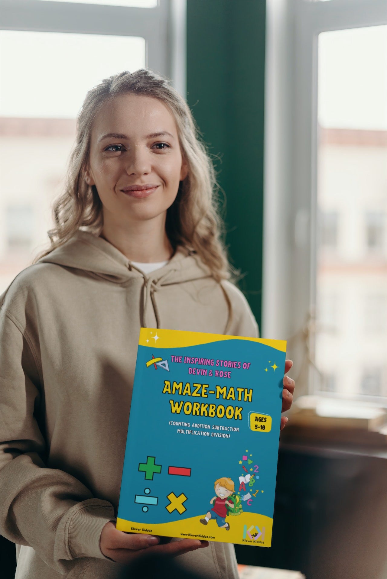 The Inspiring Stories of Devin & Rose: Amaze-Math Workbook