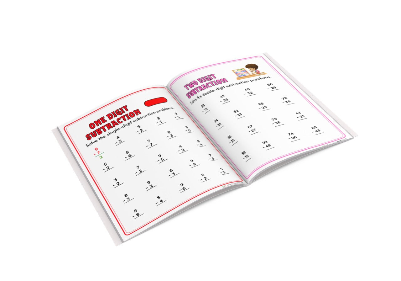 The Inspiring Stories of Devin & Rose: Amaze-Math Workbook
