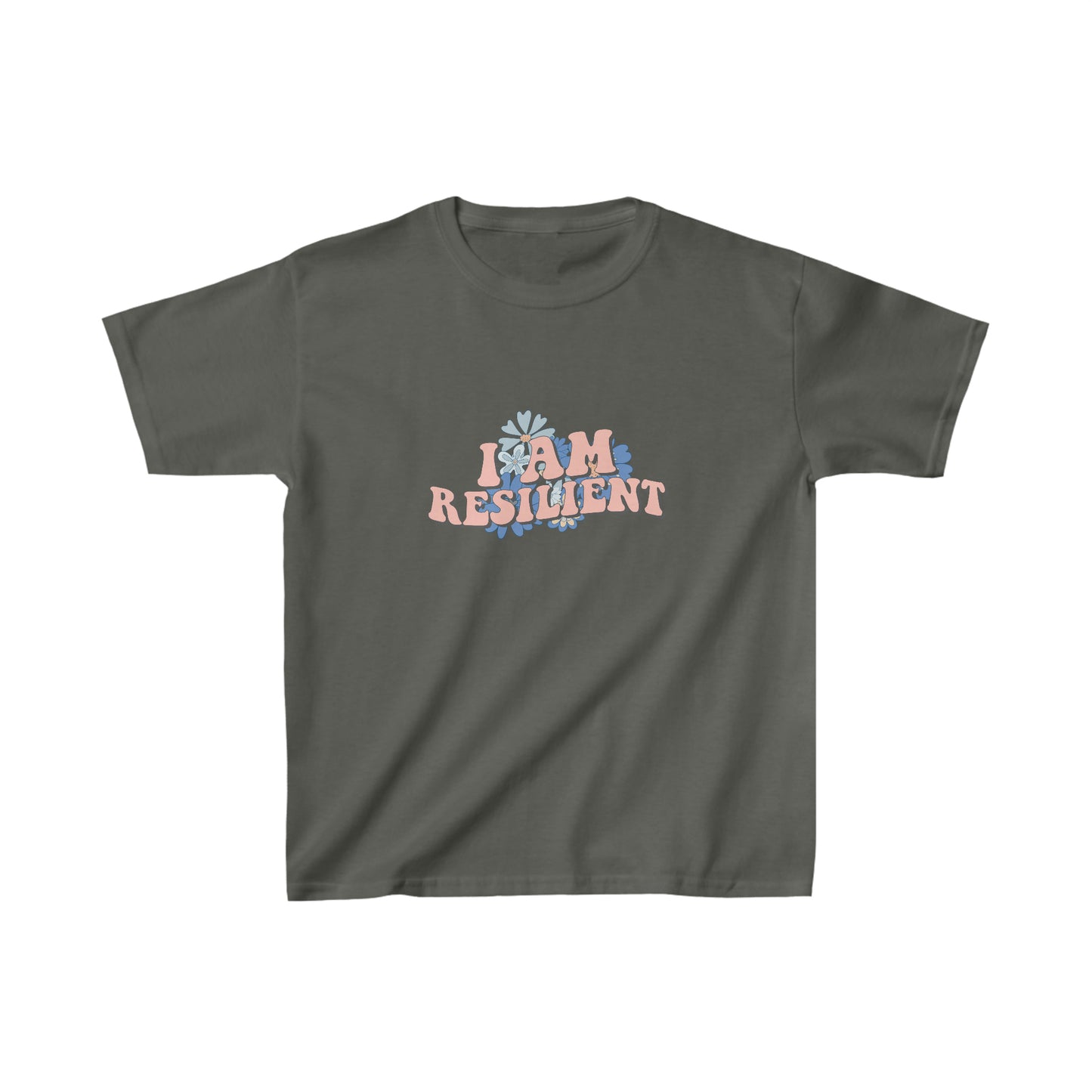 Klever Kiddoz "I Am Resilient" Kids Cotton T-Shirt