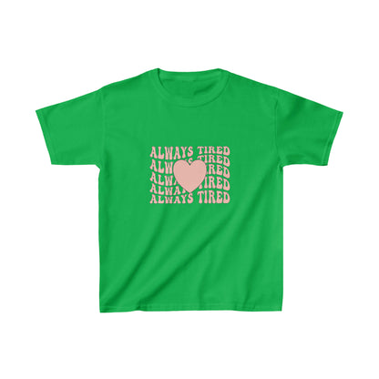 Klever Kiddoz "Always Tired" Kids Cotton T-Shirt