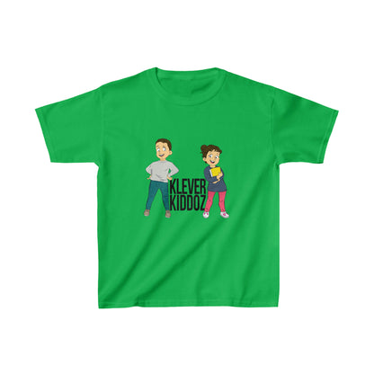 Devin and Rose Klever Kiddoz Black Font Kids Cotton T-Shirt