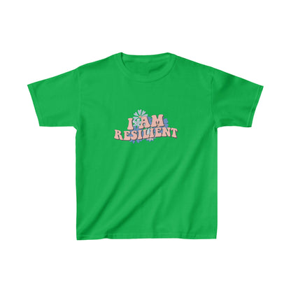 Klever Kiddoz "I Am Resilient" Kids Cotton T-Shirt