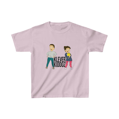 Devin and Rose Klever Kiddoz Black Font Kids Cotton T-Shirt