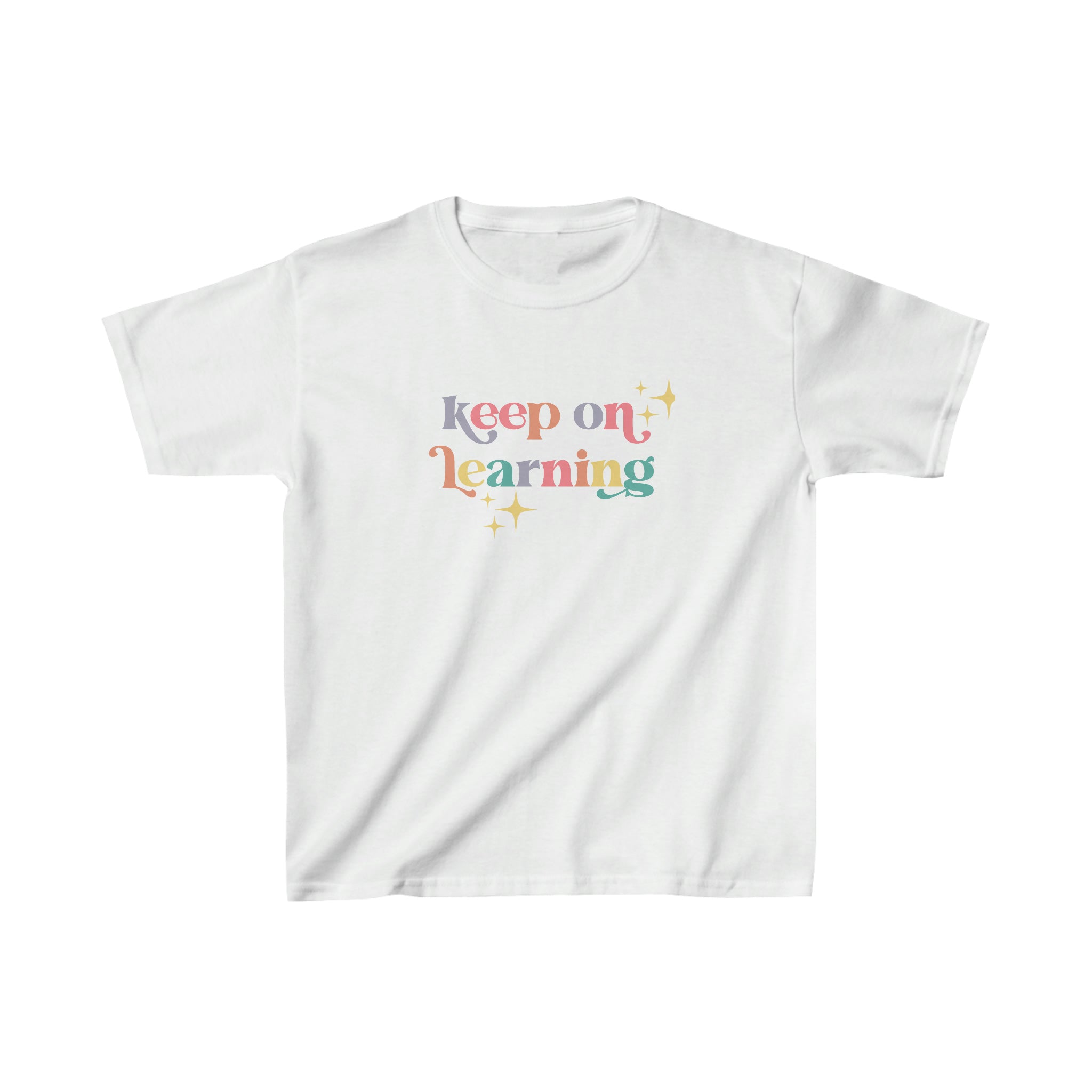 Klever Kiddoz "Keep On Learning" Kids Cotton T-Shirt