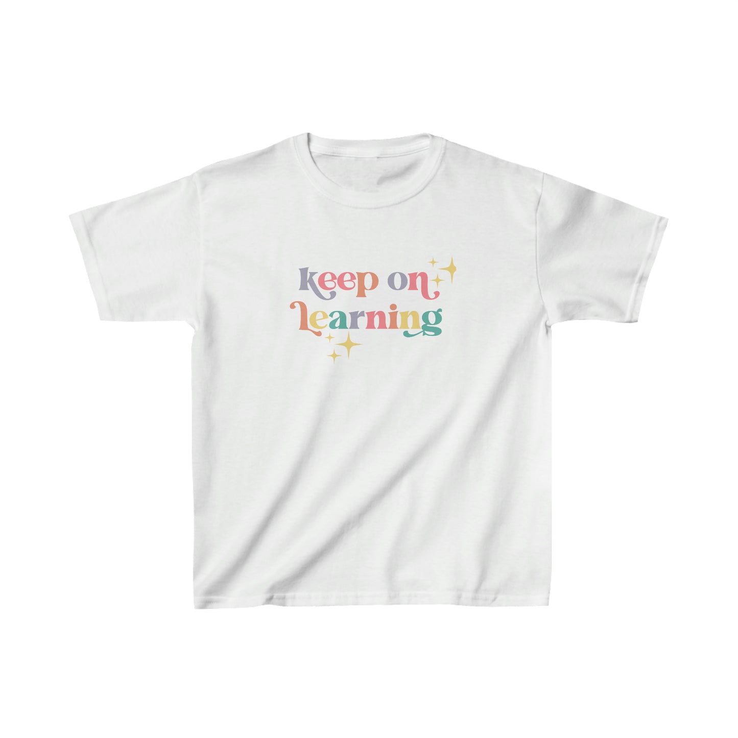 Klever Kiddoz "Keep On Learning" Kids Cotton T-Shirt