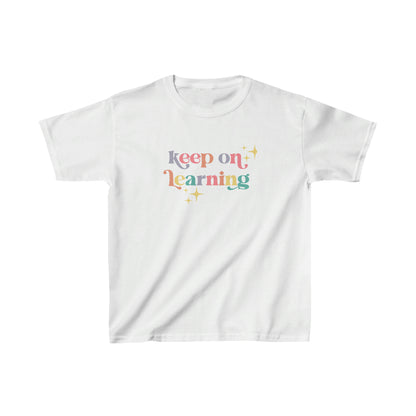 Klever Kiddoz "Keep On Learning" Kids Cotton T-Shirt