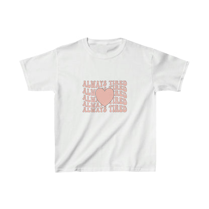 Klever Kiddoz "Always Tired" Kids Cotton T-Shirt