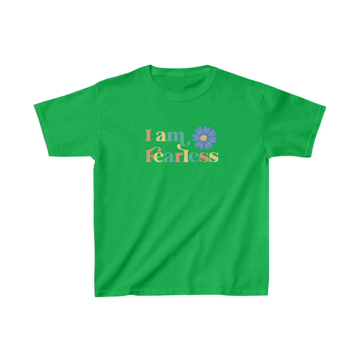 Klever Kiddoz "I Am Fearless" Kids Cotton T-Shirt