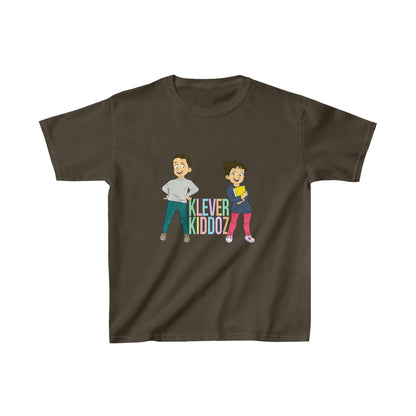 Devin and Rose Klever Kiddoz Color Font Kids Cotton T-Shirt