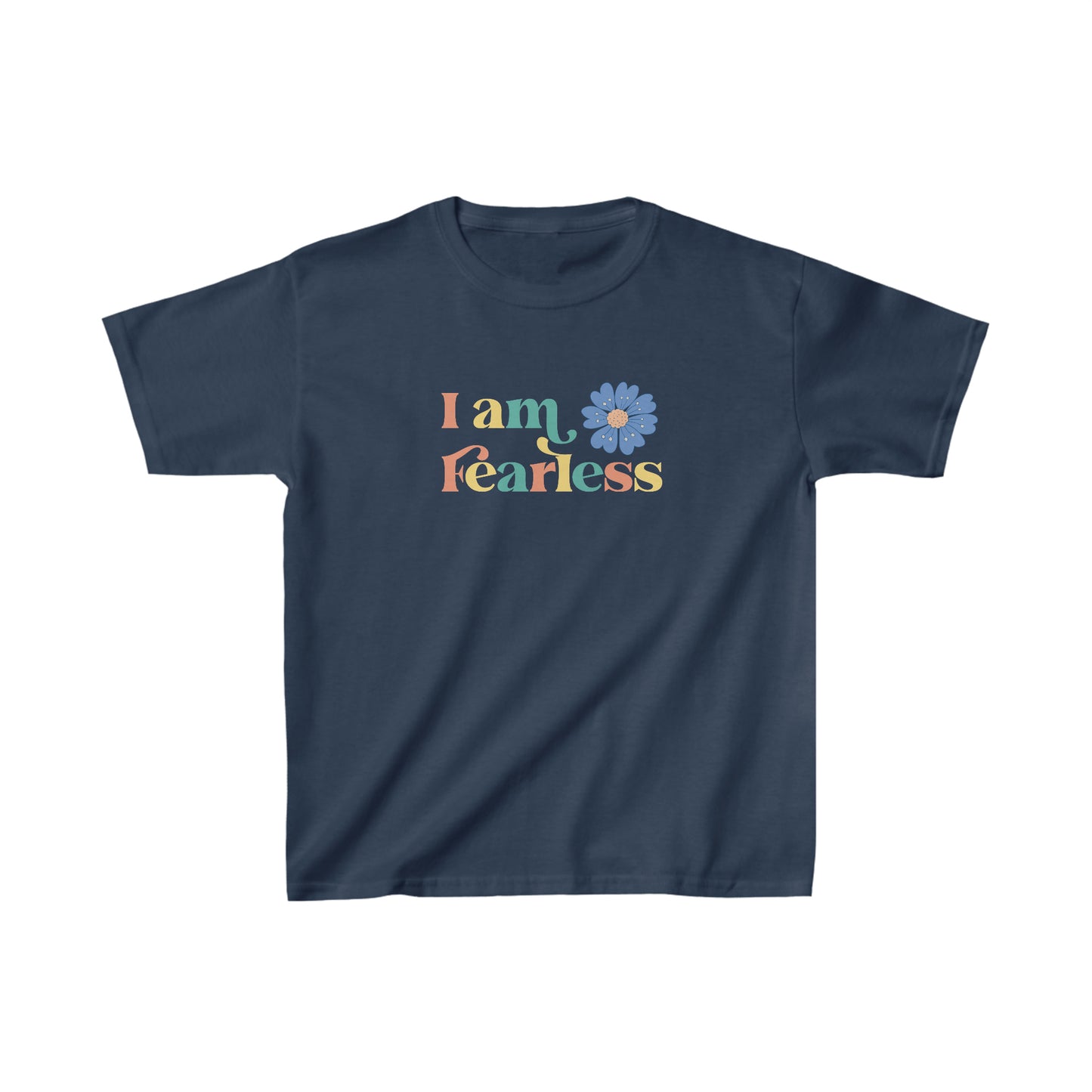 Klever Kiddoz "I Am Fearless" Kids Cotton T-Shirt