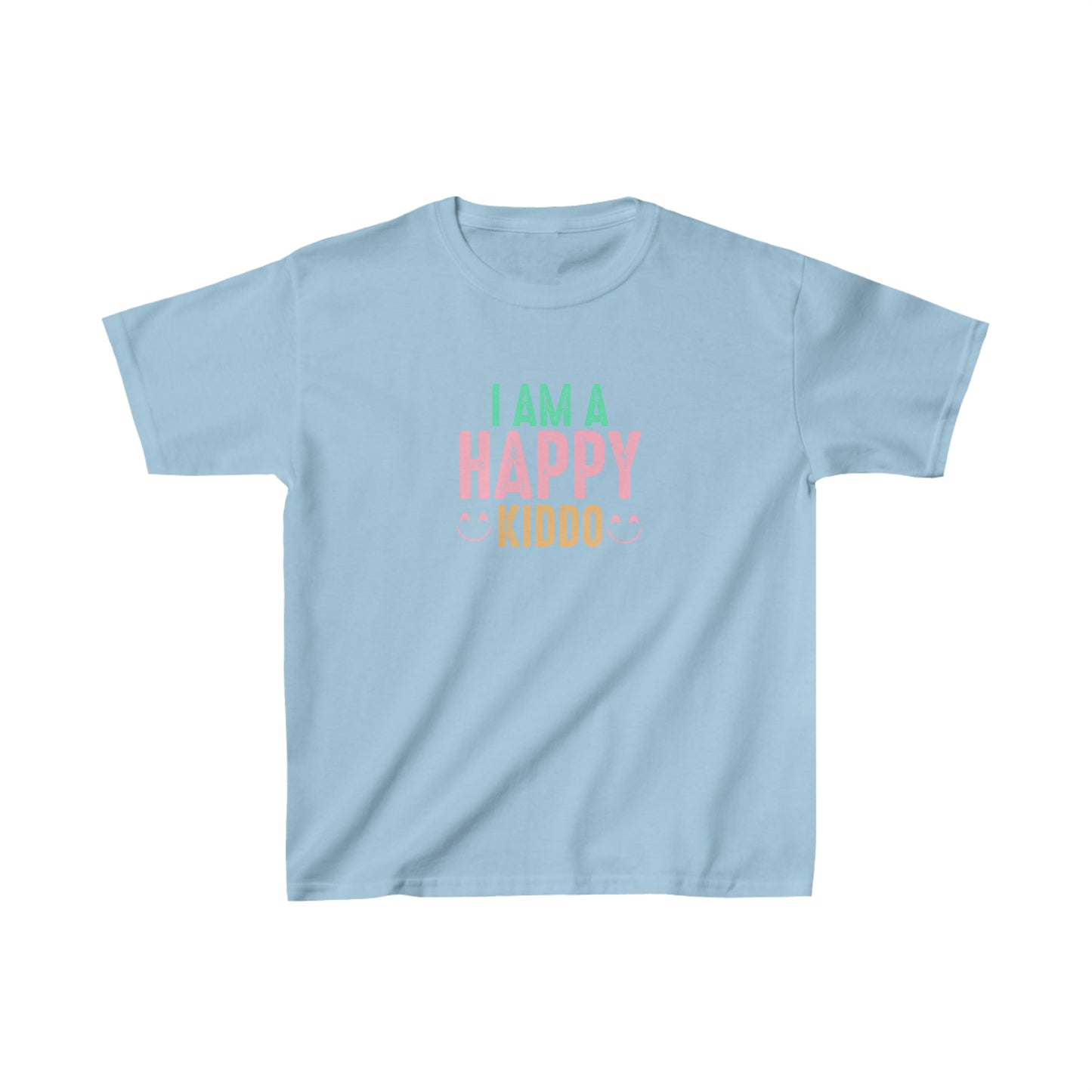Klever Kiddoz "I Am a Happy Kiddo" Kids Cotton T-Shirt