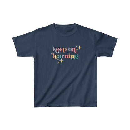 Klever Kiddoz "Keep On Learning" Kids Cotton T-Shirt