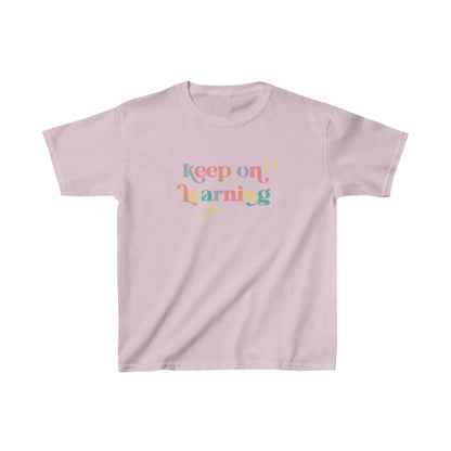 Klever Kiddoz "Keep On Learning" Kids Cotton T-Shirt